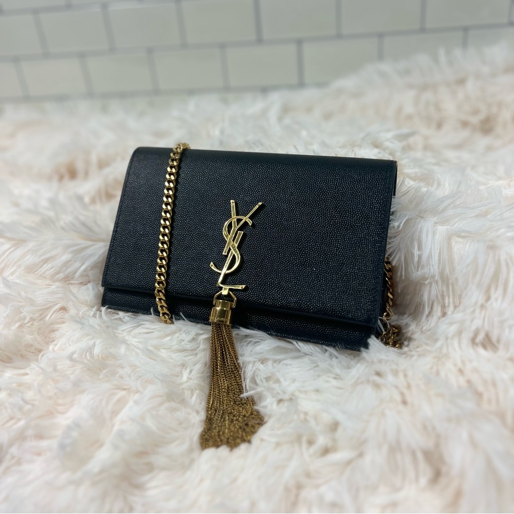 YSL Kate Tassel Wallet on Chain